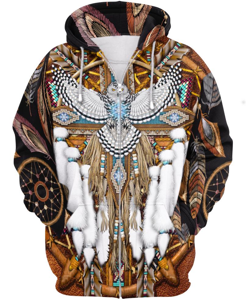 Native American White Owl