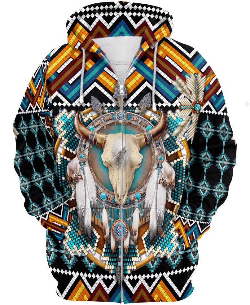 Native American Buffalo Blue