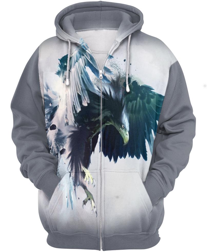 Native American Blue Gray Eagle