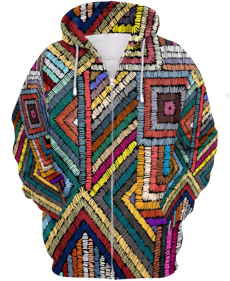 Native American Line Colorful