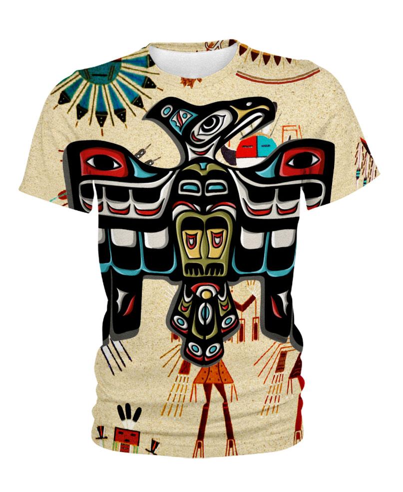 Native American Eagle & Sun