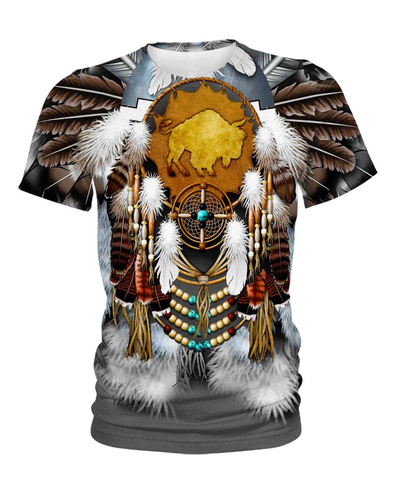 Native American Buffalo Feathers