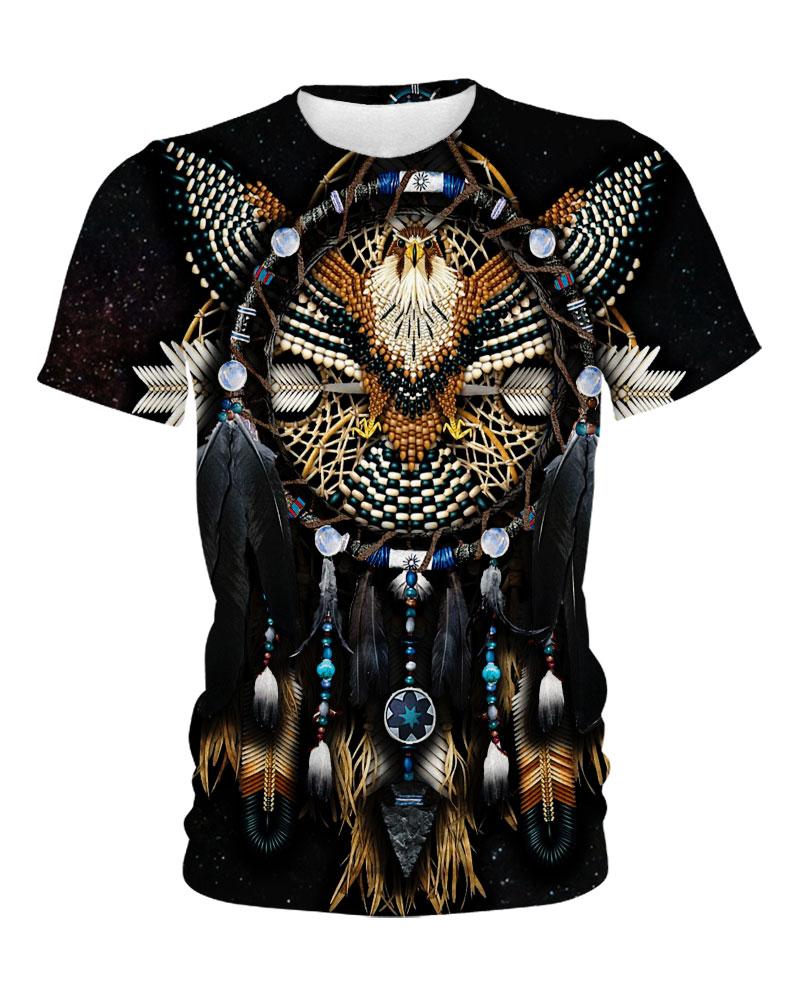 Native American Dark Purple Eagle