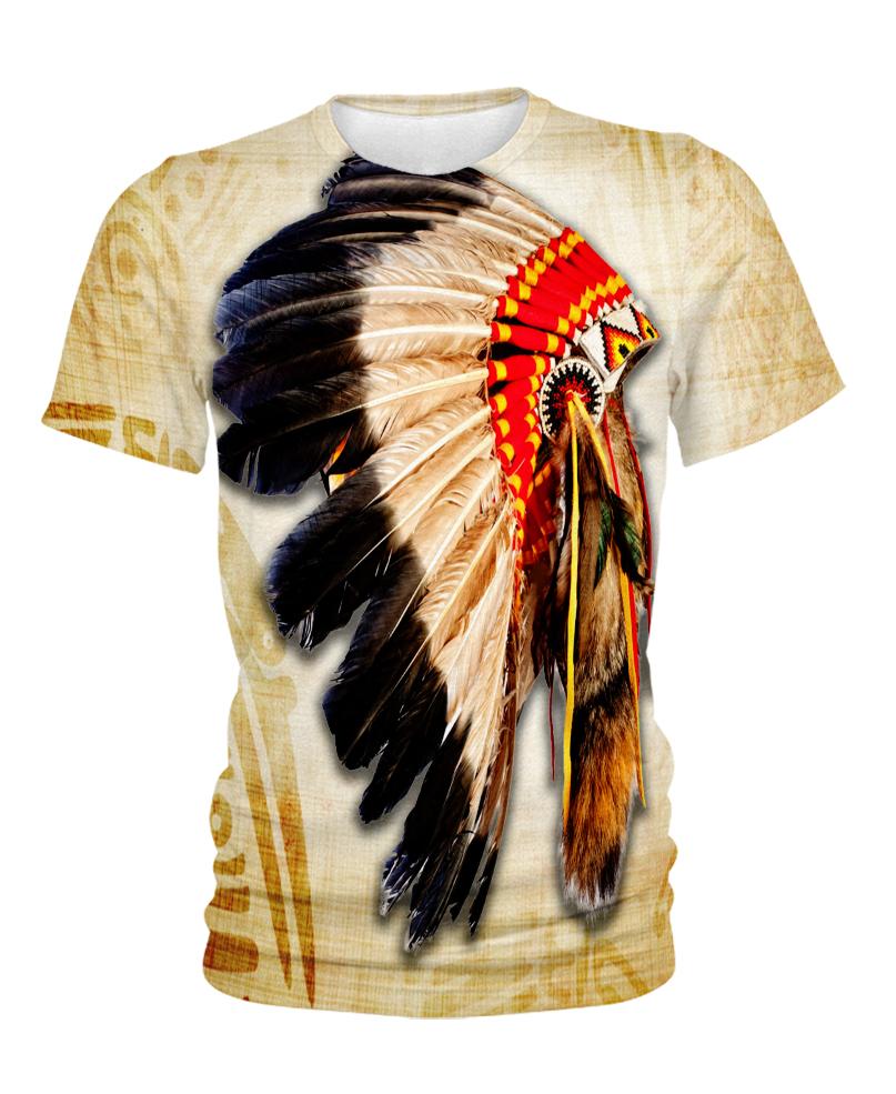 Native American The Hat Of Indian Chief