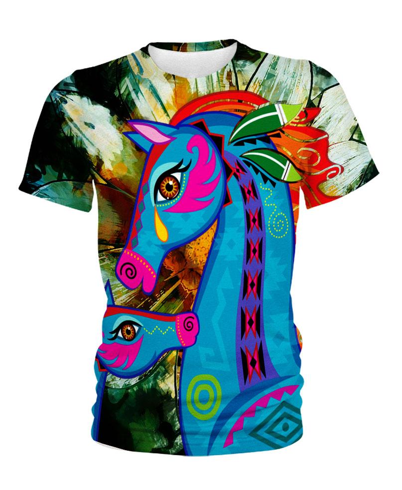 Native American Horse Multi-color