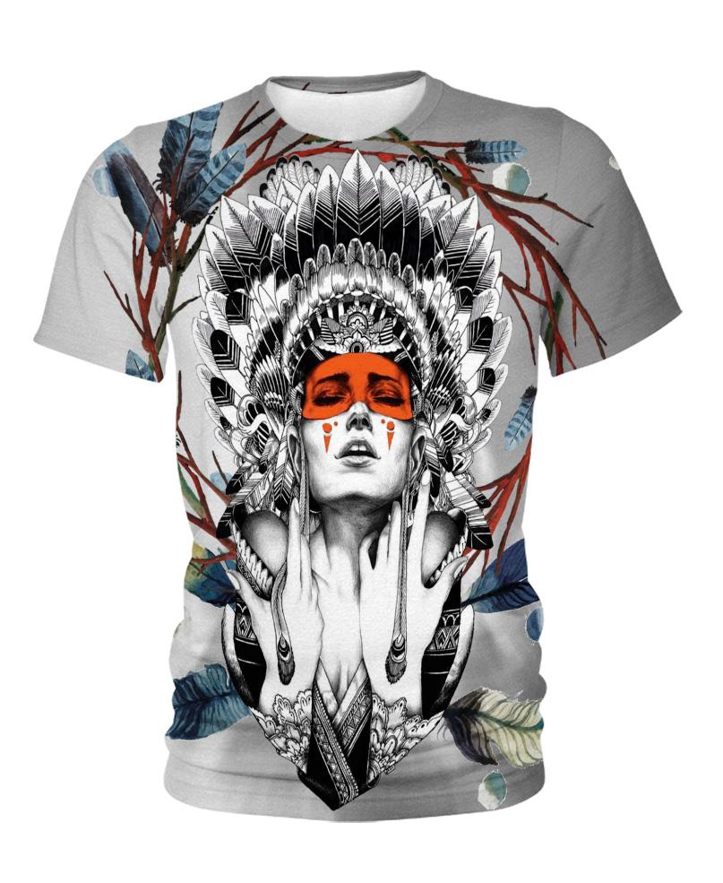 Native American White Indian