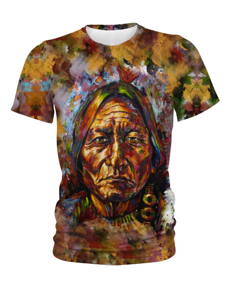 Native American Indian Chief Painting