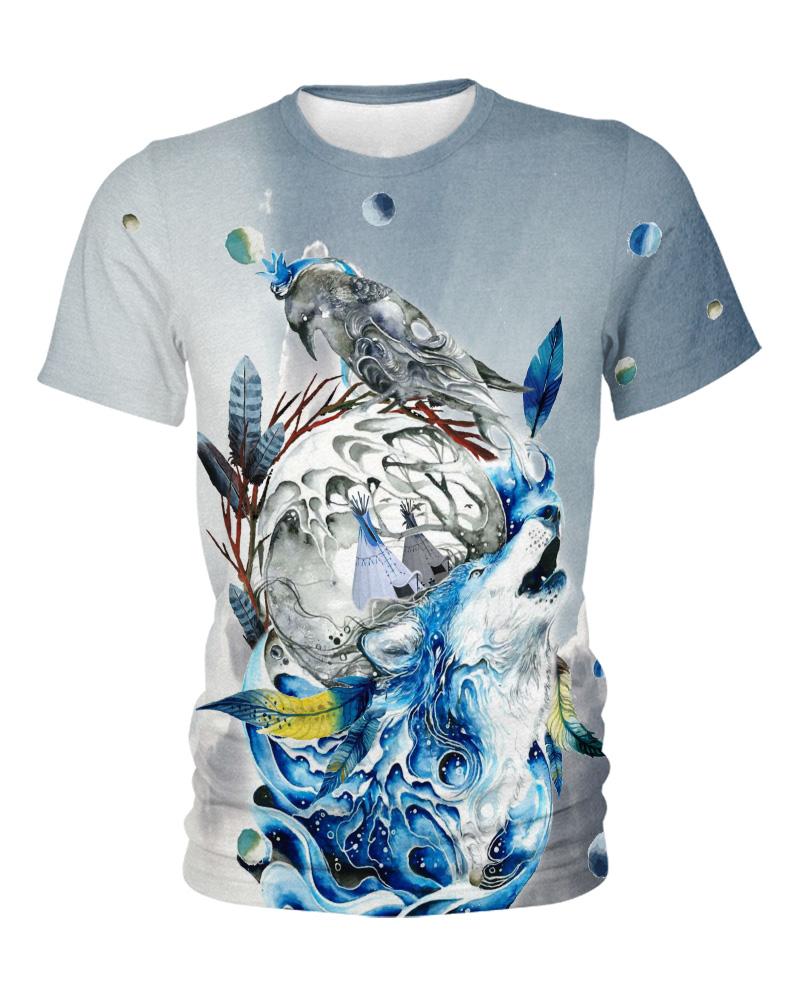 Native American Wolf Bird