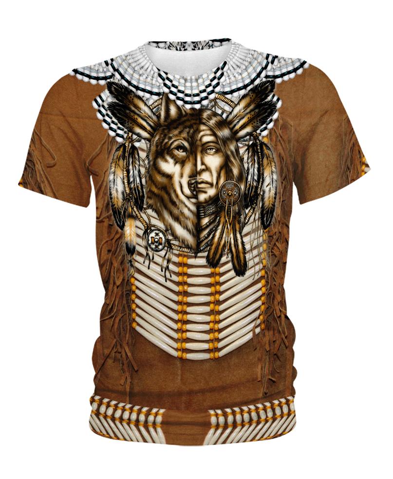 Native American Half-Face