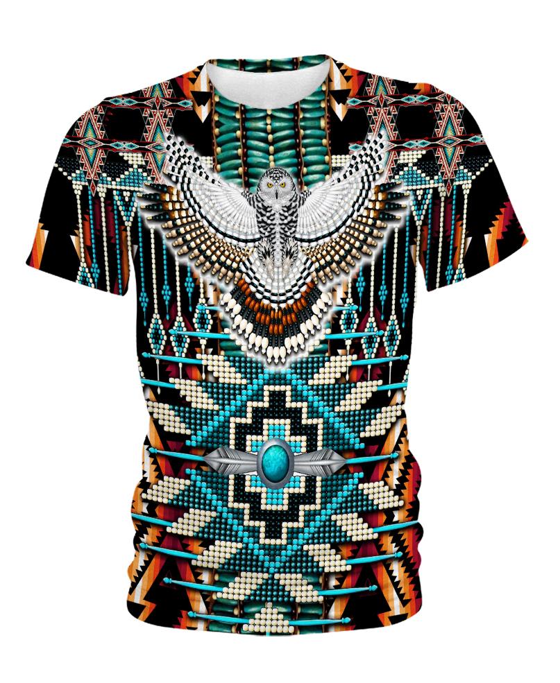Native American Multi-Colour Owl