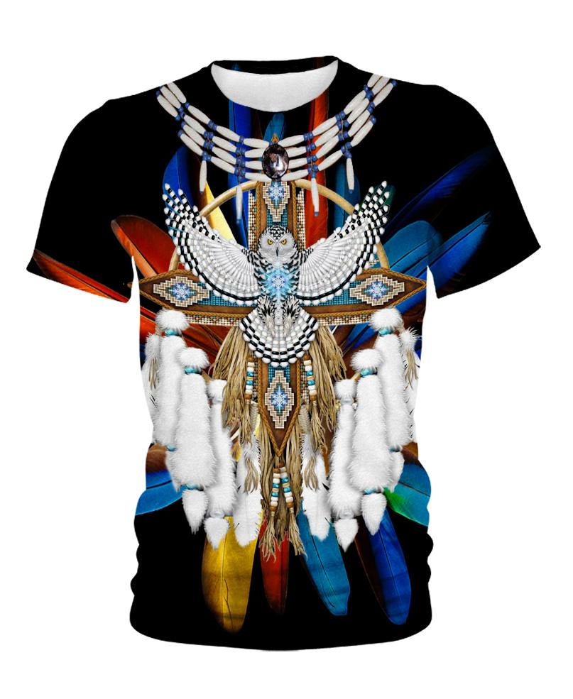 Native American Feather Backgroud Eagle