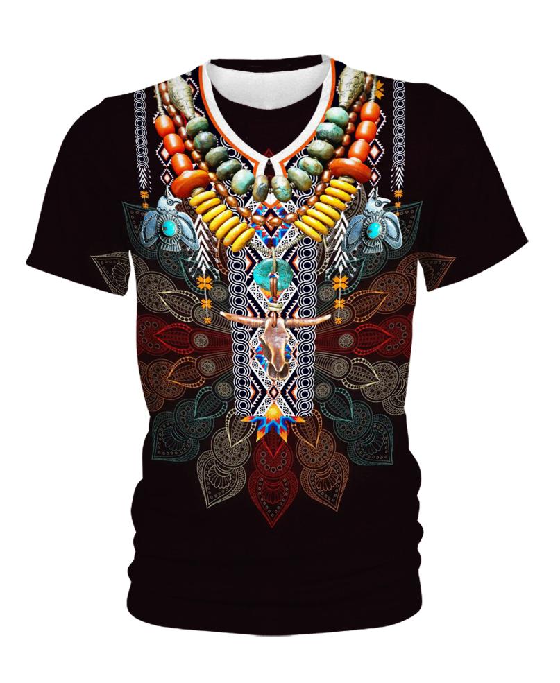 Native American Stones Necklace