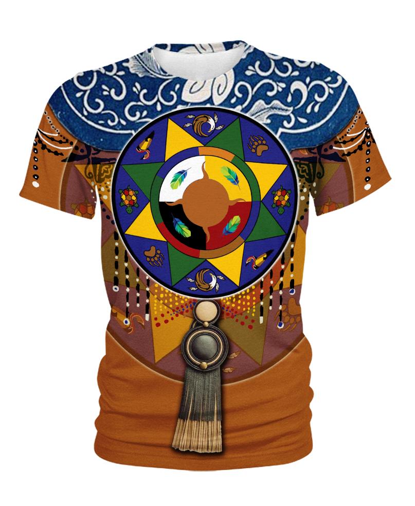Native American Round Shape Traditional
