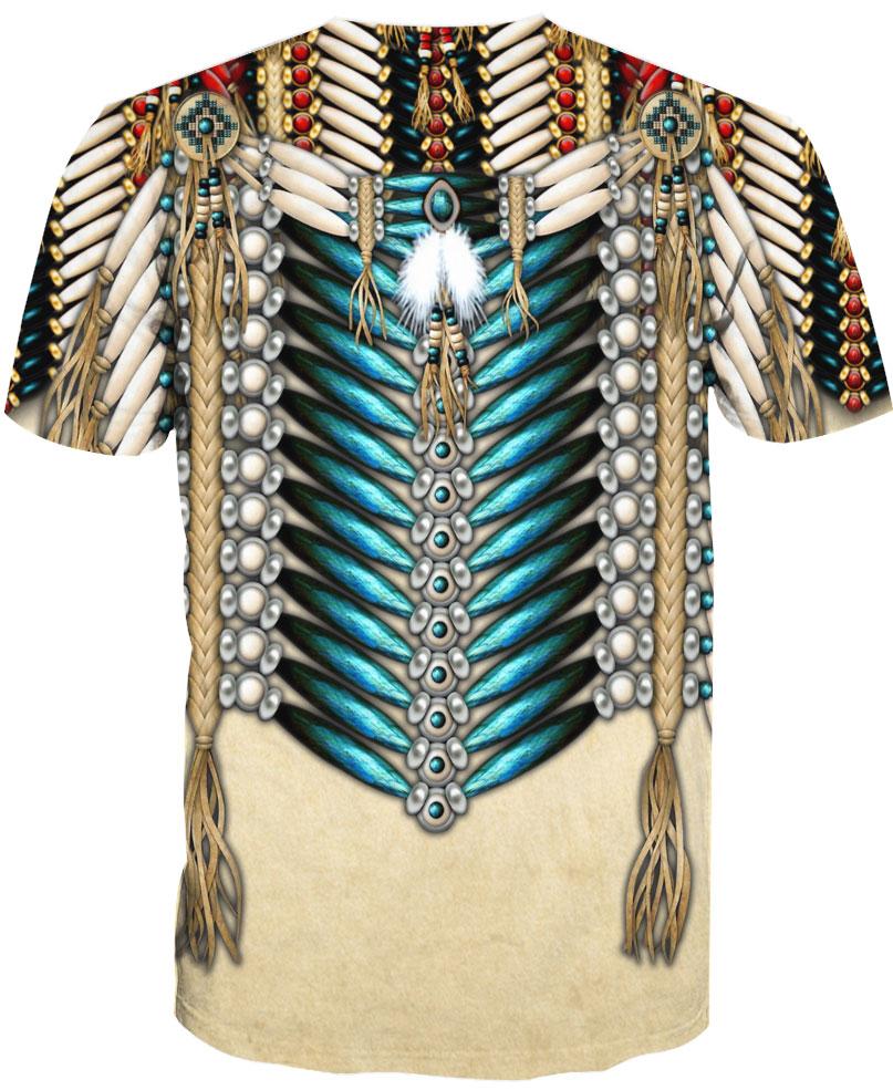 Native American Eagle and Cross