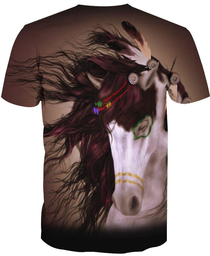 Native American Horse Gray