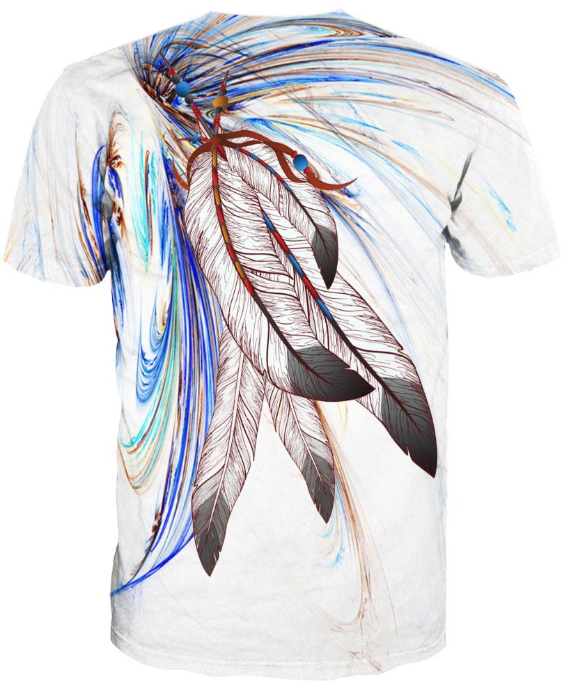 Native American Feathers In Wind