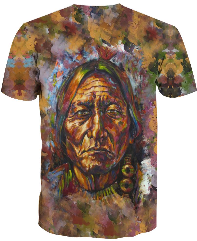 Native American Indian Chief Painting