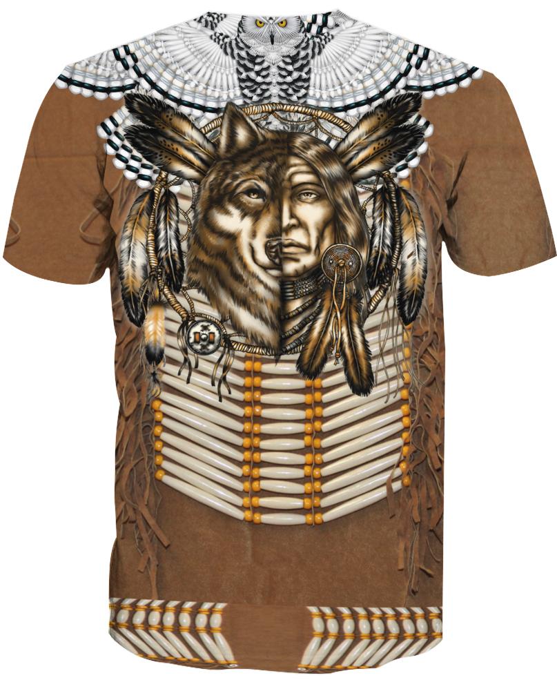 Native American Half-Face