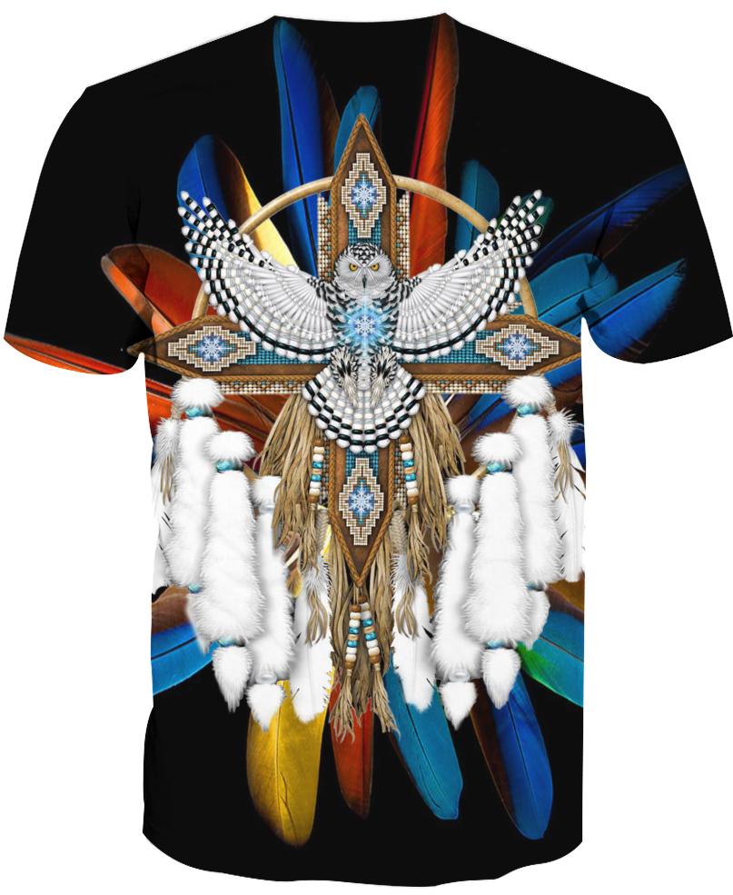 Native American Feather Backgroud Eagle