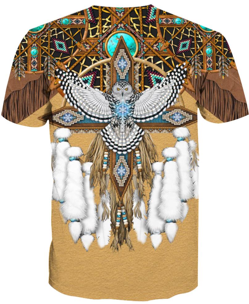 Native American White Owl Feathers