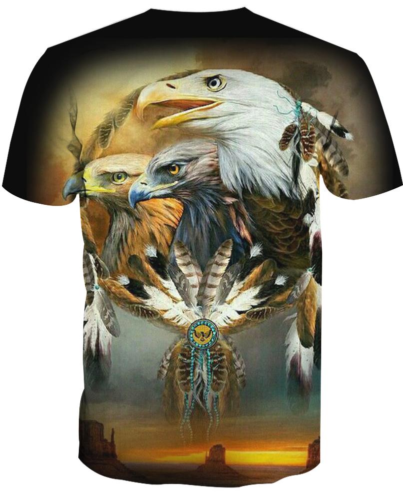 Native American Three Eagles