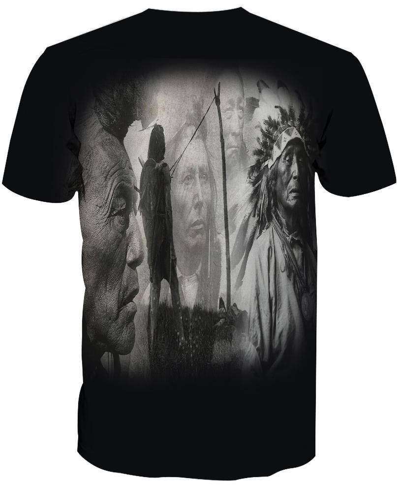 Native American White Black Indian Chief