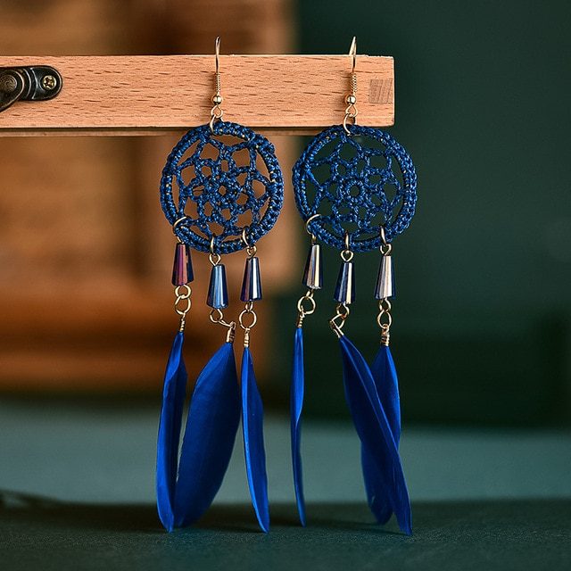 Earrings for Women Trend Boho Vintage Tassel Earrings