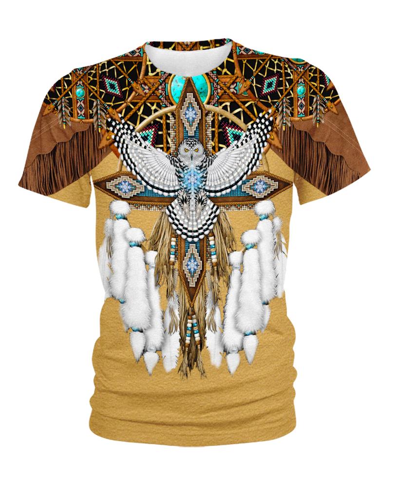 Native American White Owl Feathers