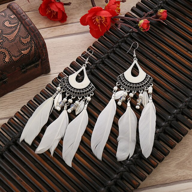 Earrings for Women Trend Boho Vintage Tassel Earrings