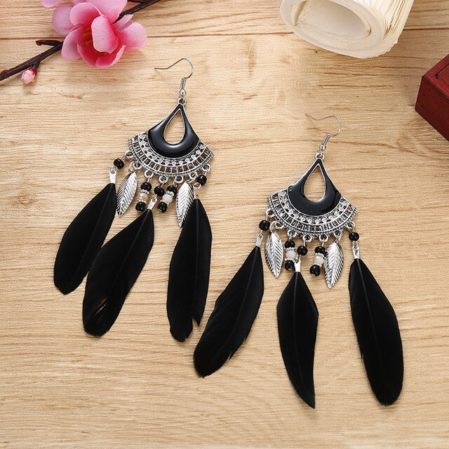 Earrings for Women Trend Boho Vintage Tassel Earrings