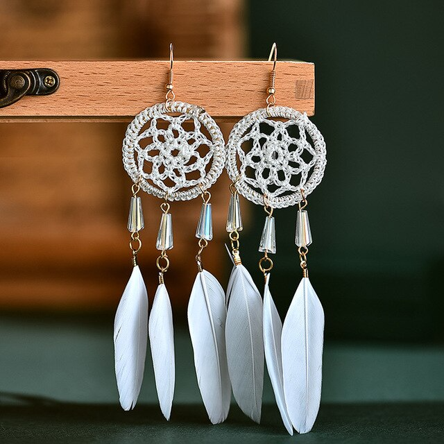 Earrings for Women Trend Boho Vintage Tassel Earrings