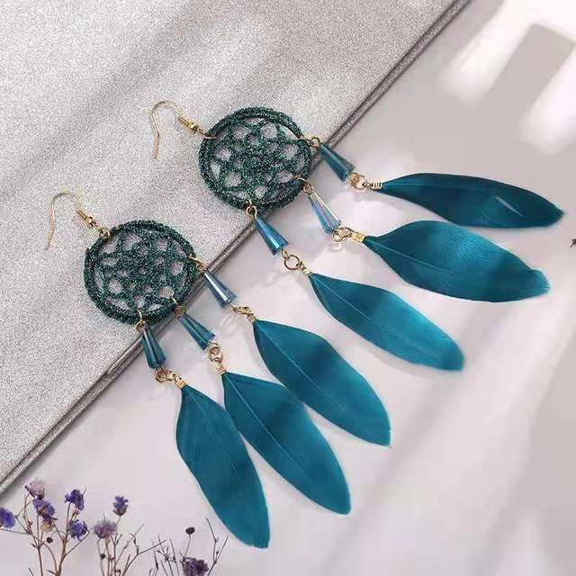 Earrings for Women Trend Boho Vintage Tassel Earrings