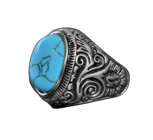 Antique Navajo Blue Stone Ring