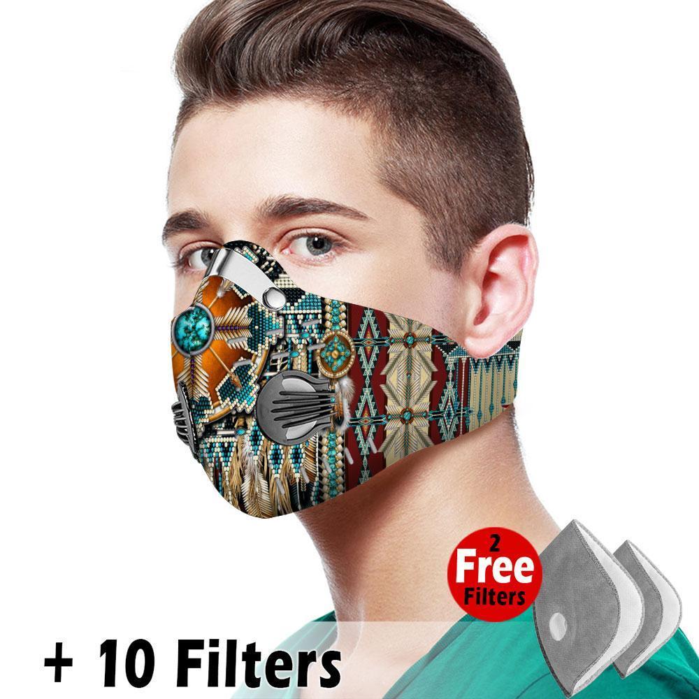 Native American Velcro Mask 60
