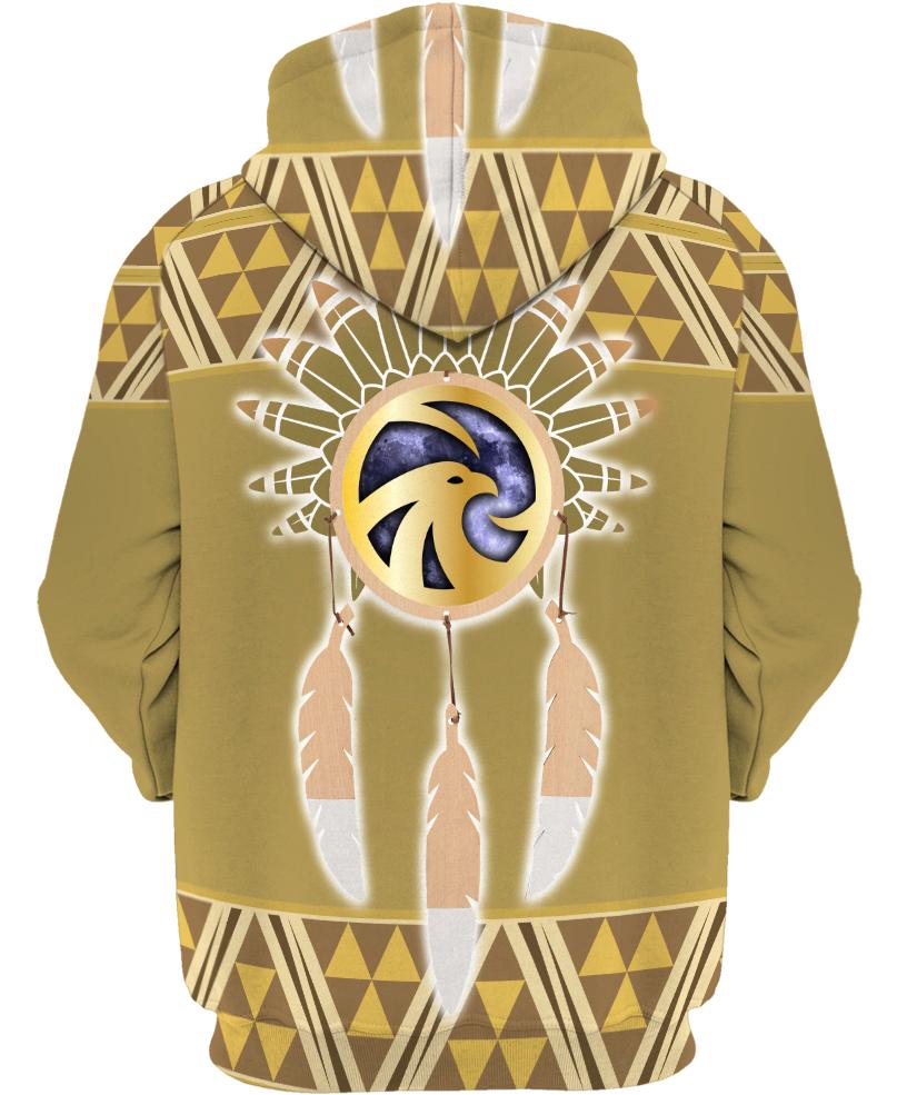 Native American Yellow Eagle