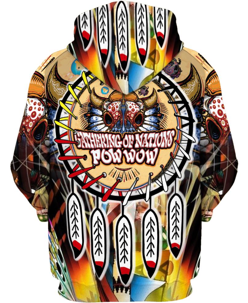 Native American Gathering Of Nations Skull