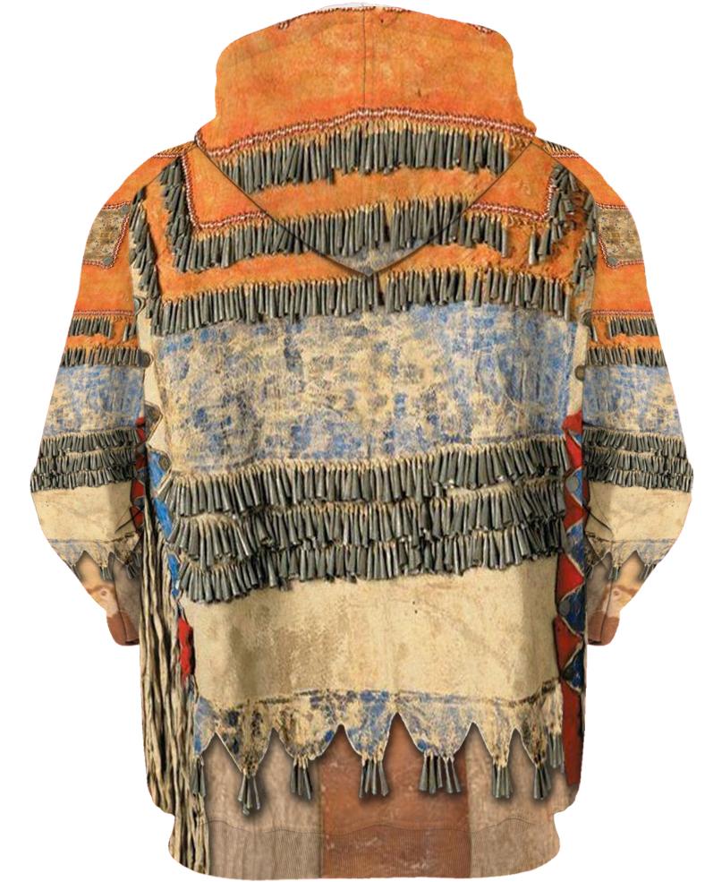 Native American Pattern Orange