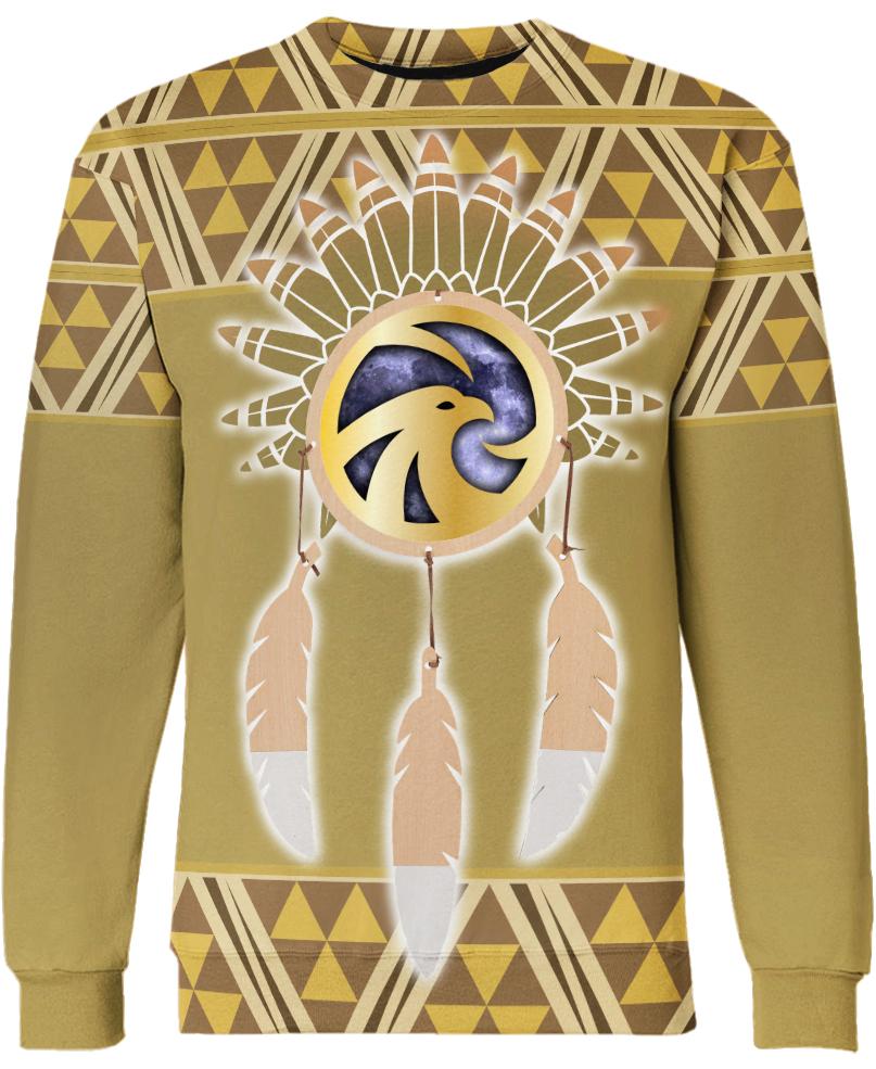 Native American Yellow Eagle