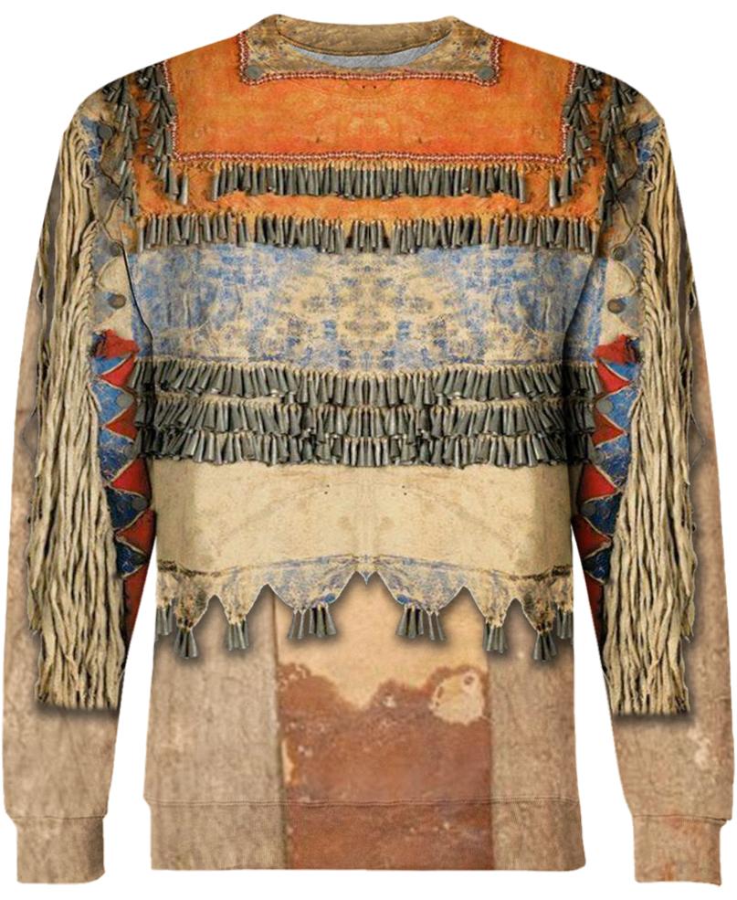 Native American Pattern Orange
