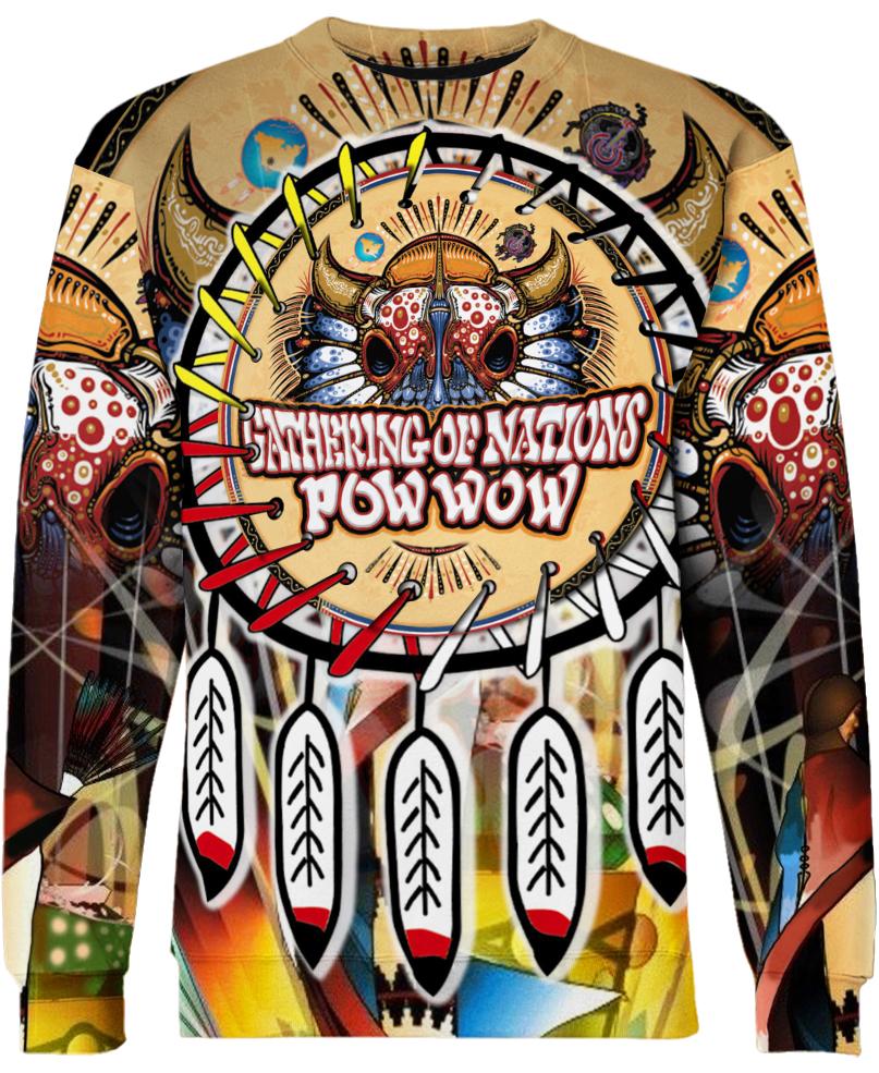 Native American Gathering Of Nations Skull