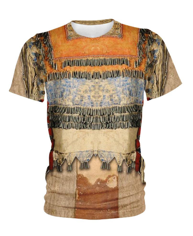 Native American Pattern Orange