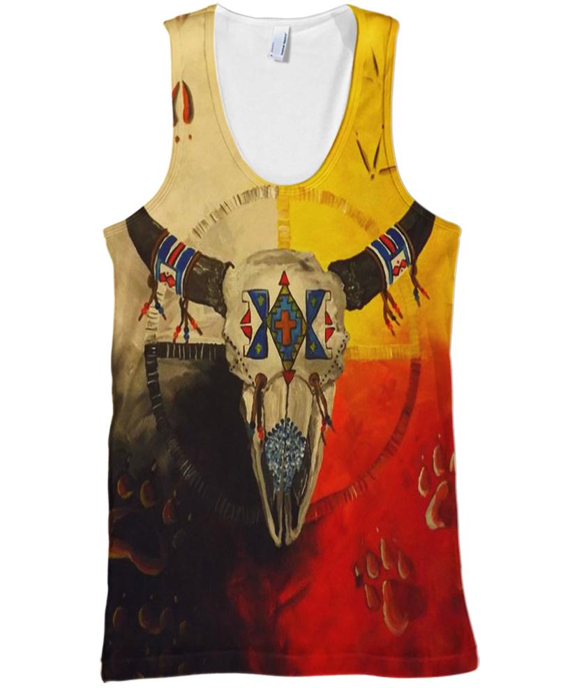 Native American Buffalo Multi-Color
