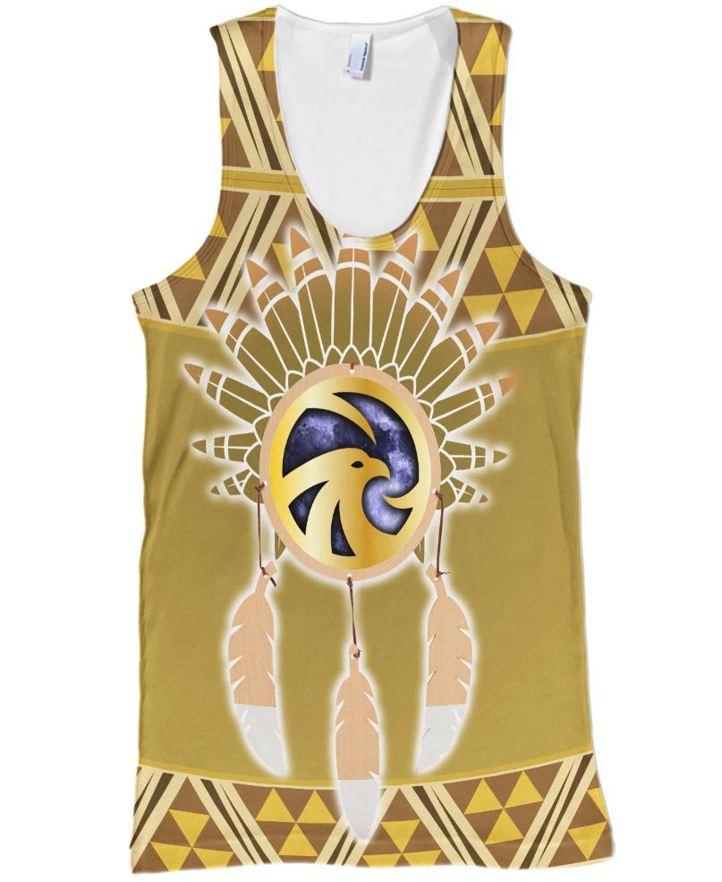Native American Yellow Eagle
