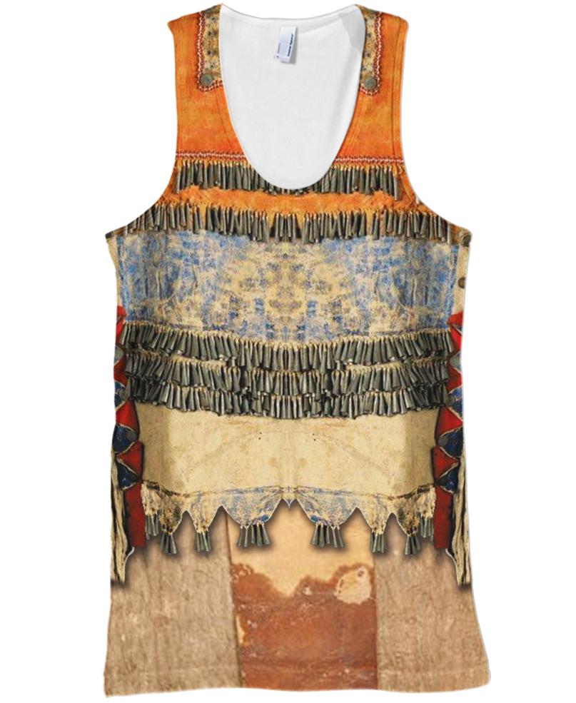 Native American Pattern Orange