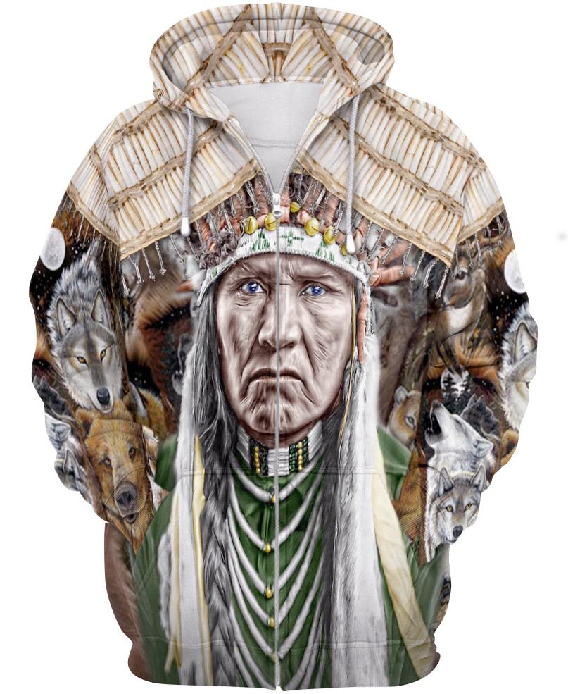 Native American Indian Wolf