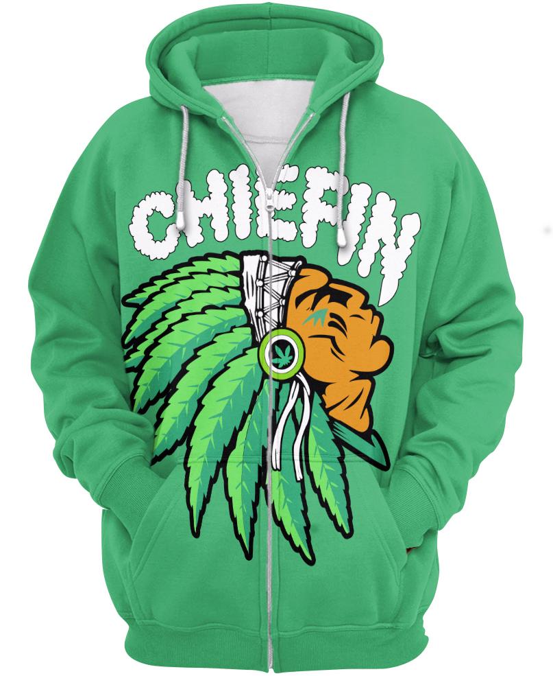 Native American Green Chiefin