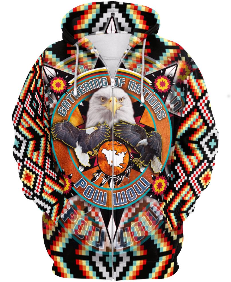 Native American Eagle Multi-Colour