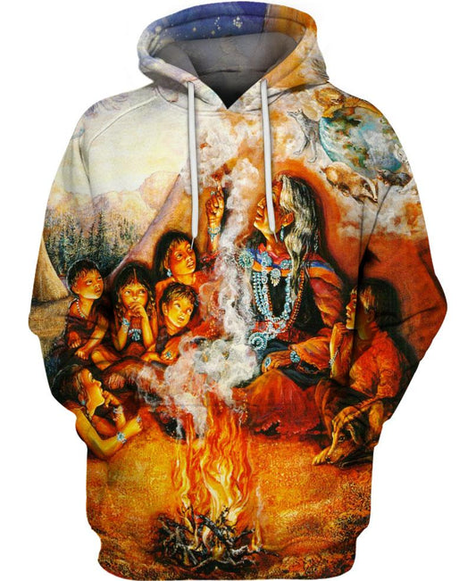 Native American Story Of Indian Chief