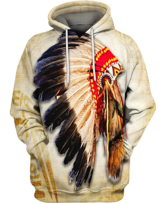 Native American The Hat Of Indian Chief