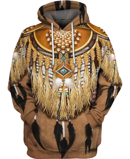 Native American Brown Feathers